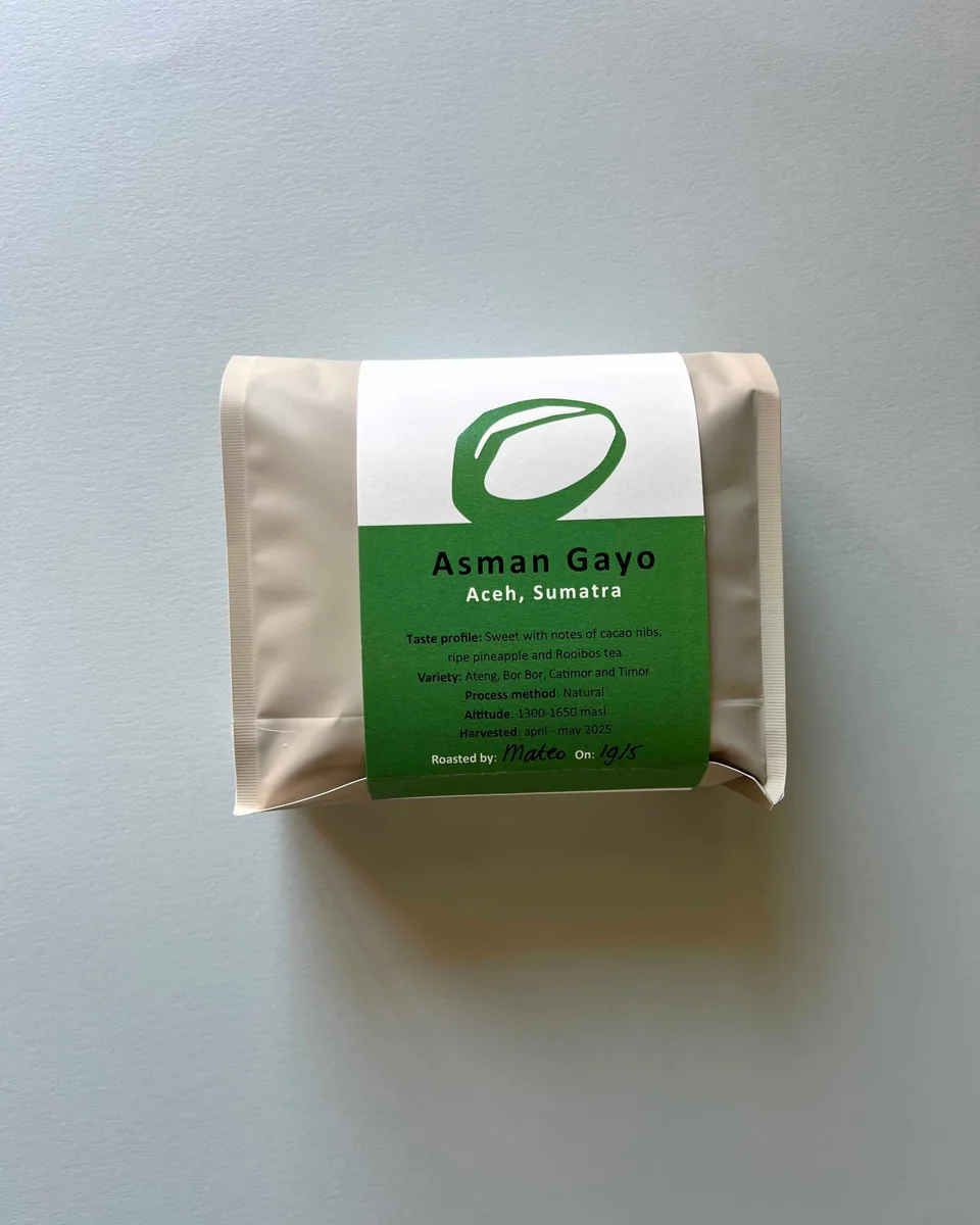 indonesia - asman gayo - indonesia + sumatra coffee by da matteo