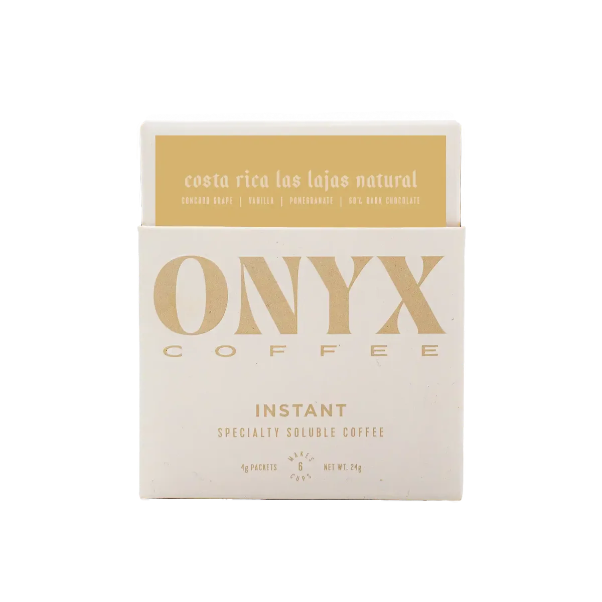 instant costa rica las lajas natural - costa rica coffee by onyx coffee lab
