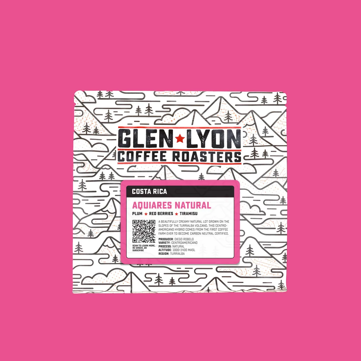 costa rica aquiares natural coffee by glen lyon coffee roasters