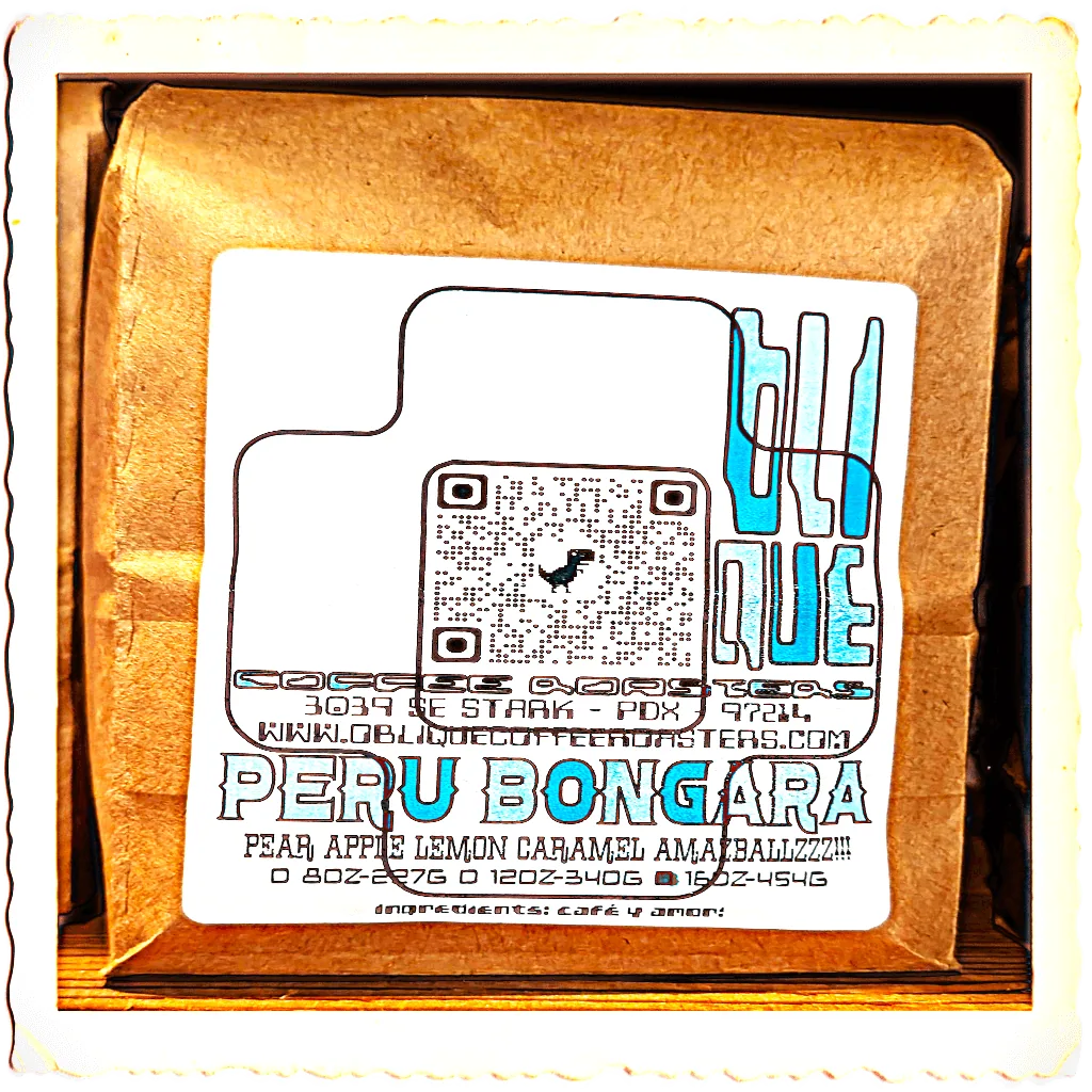 peru bongara coffee by oblique coffee roasters