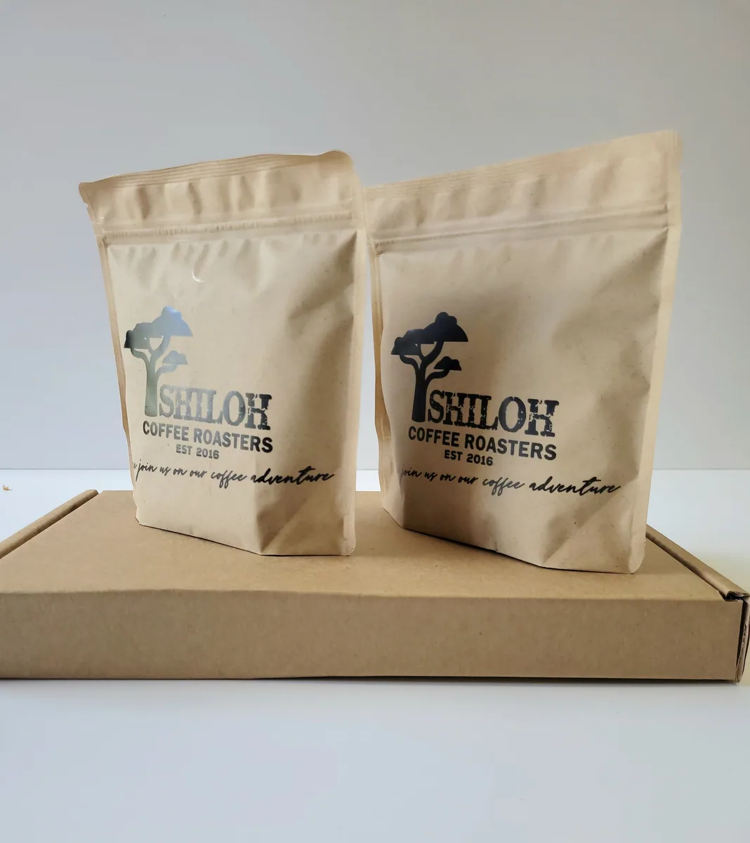 the foundry blend pack - 2 x 250g bags. one bag changes each month coffee by shiloh coffee roasters ltd