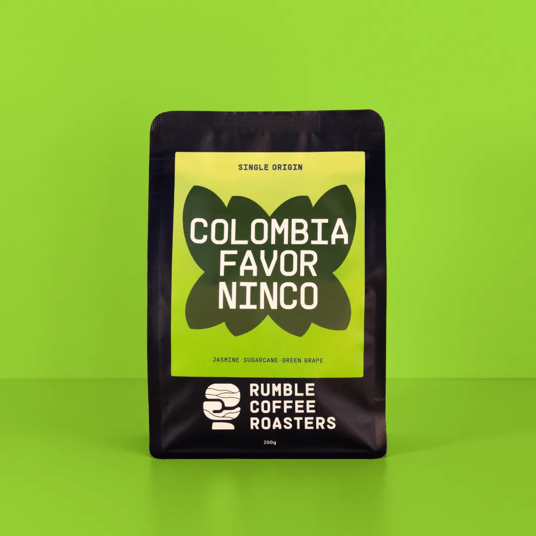 colombia favor ninco filter coffee by rumble coffee roasters - macaulay road espresso bar