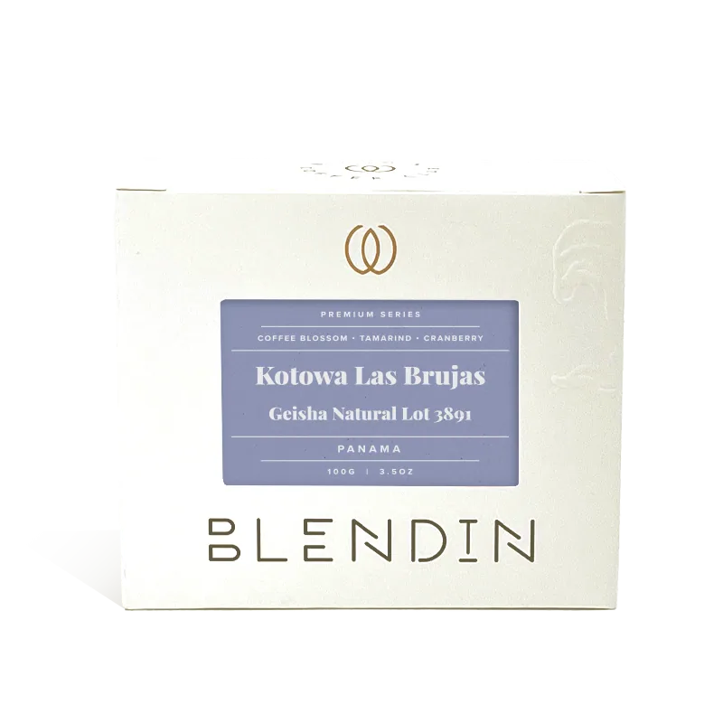 kotowa las brujas geisha natural lot 3891 coffee by blendin coffee club