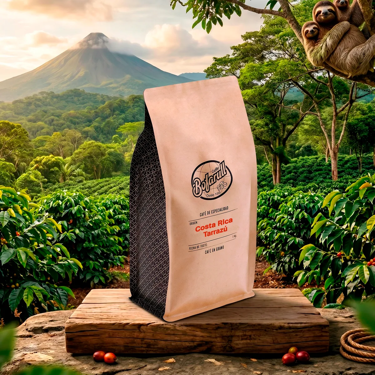 café costa rica tarrazú mujeres 1kg. coffee by cafès bofarull - café de especialidad