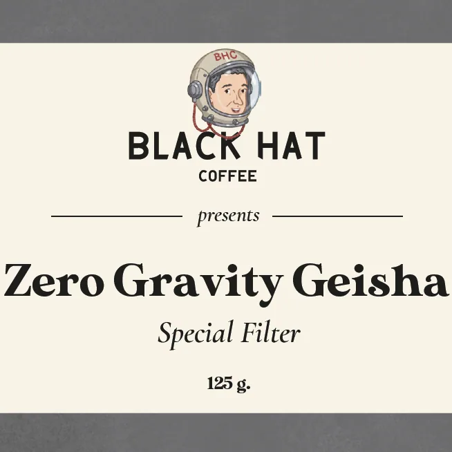 zero gravity geisha - special filter, 36 h fermentation, colombia coffee by black hat coffee - specialty espresso bar