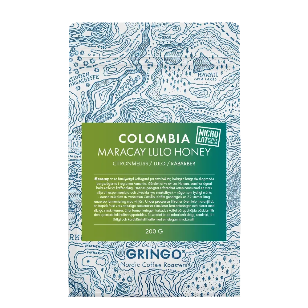 colombia maracay lulo honey - colombia coffee by gringo nordic coffee roasters
