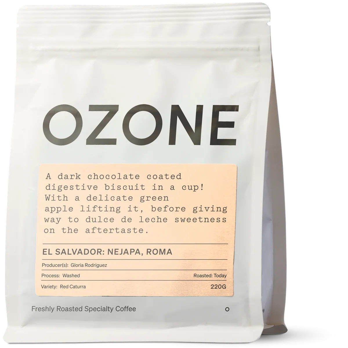 el salvador: finca nejapa - roma coffee by ozone coffee - shoreditch
