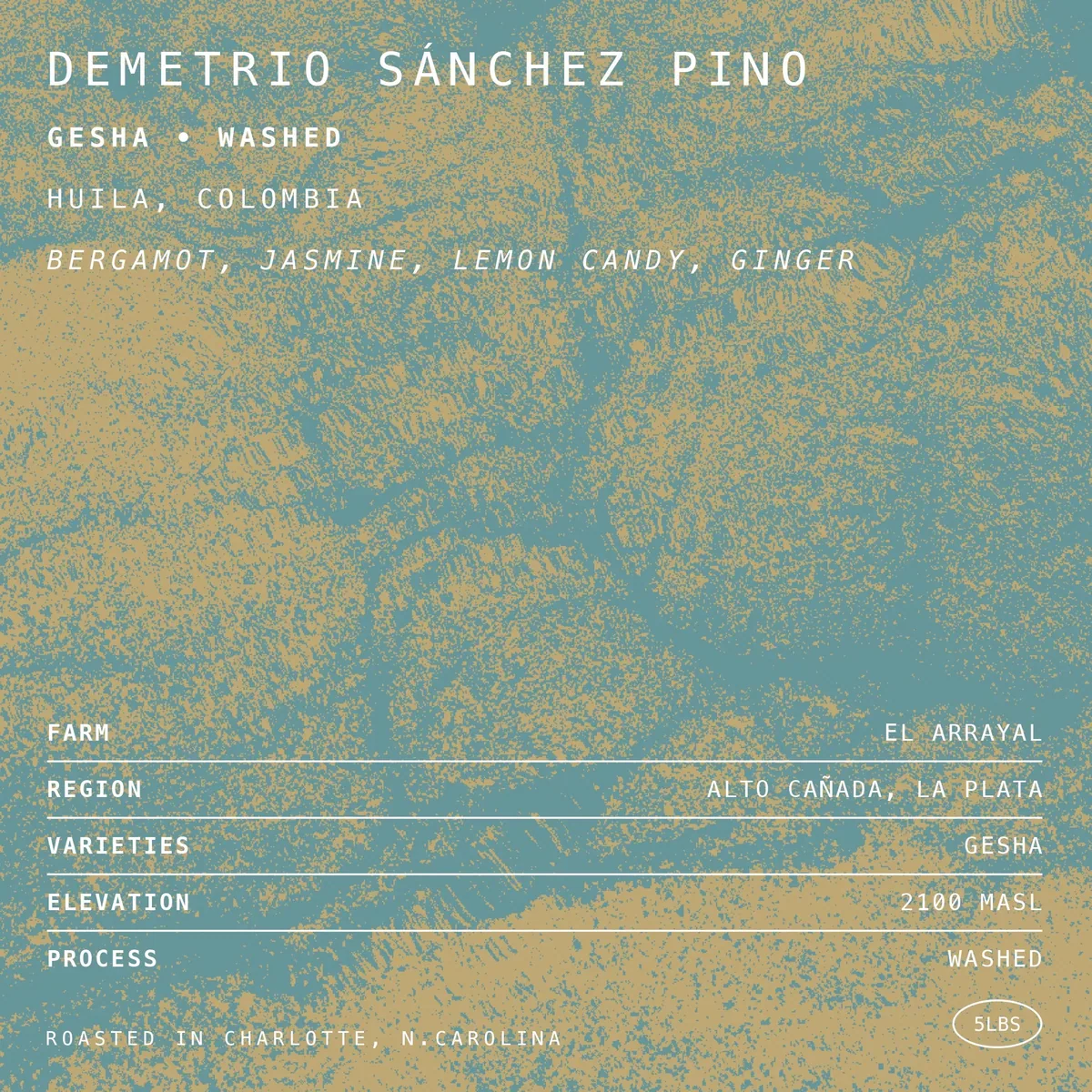 demetrio sanchez pino geisha • washed coffee by hex coffee roasters