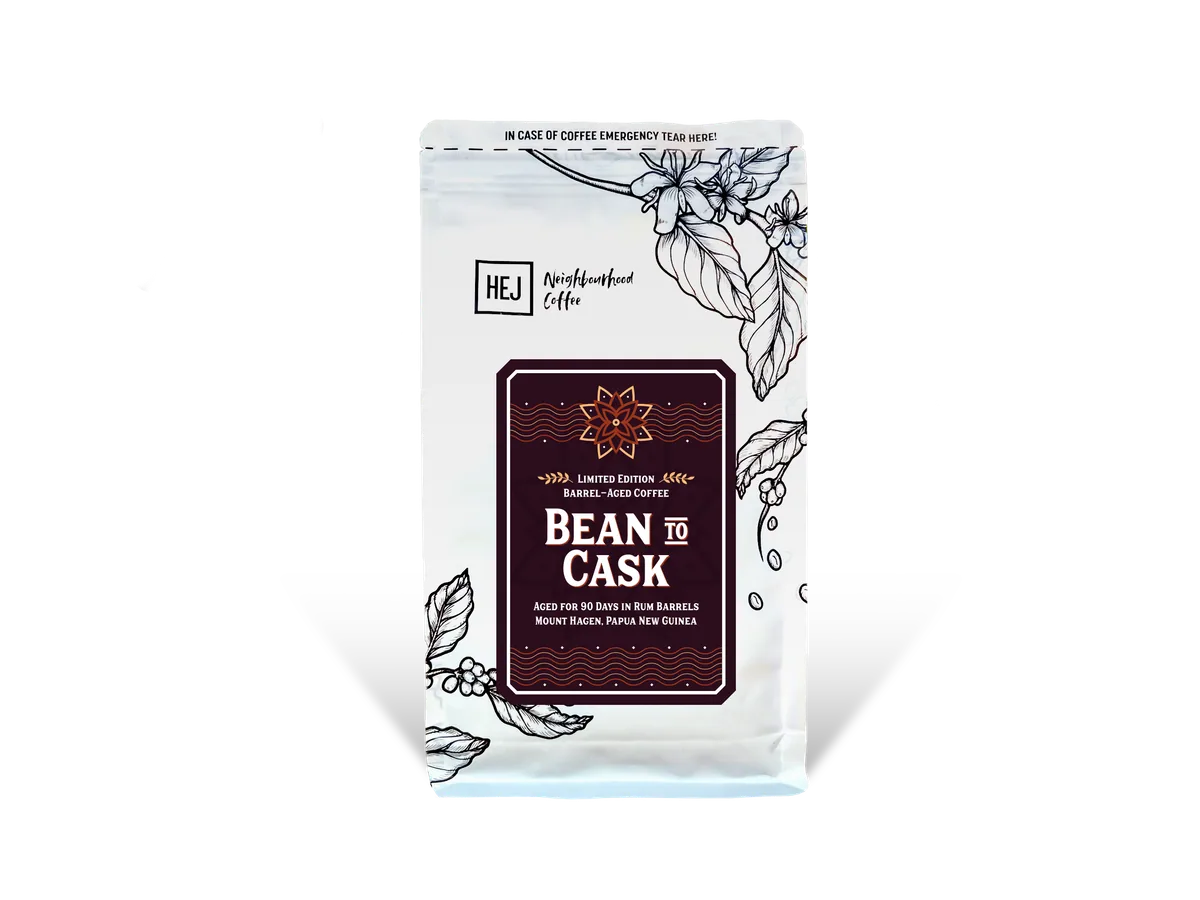 bean to cask - whisky edition (colombia, el bombo) coffee by hej roastery and coffee house