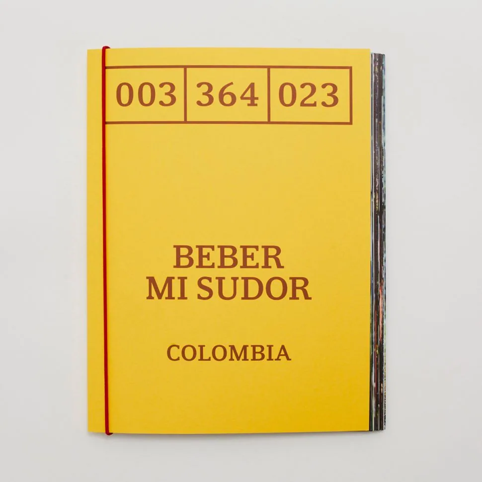 book: beber mi sudor (drink my sweat) coffee by notes coffee roasters