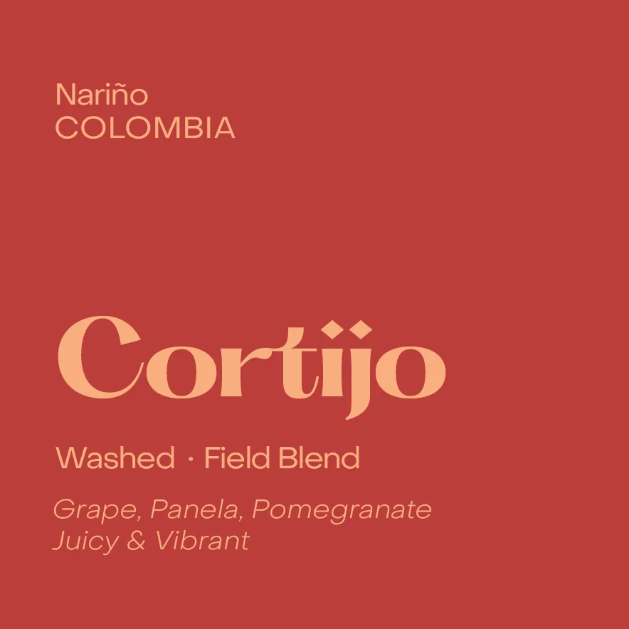 colombia cortijo espresso, washed field blend (april 28th, 2026) coffee by subtext coffee roasters