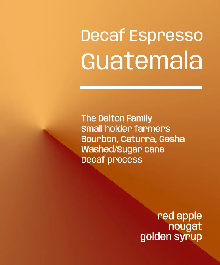 guatemala dreams decaf- espresso coffee by lucid coffee roasters(side of carpetworld, hidden)