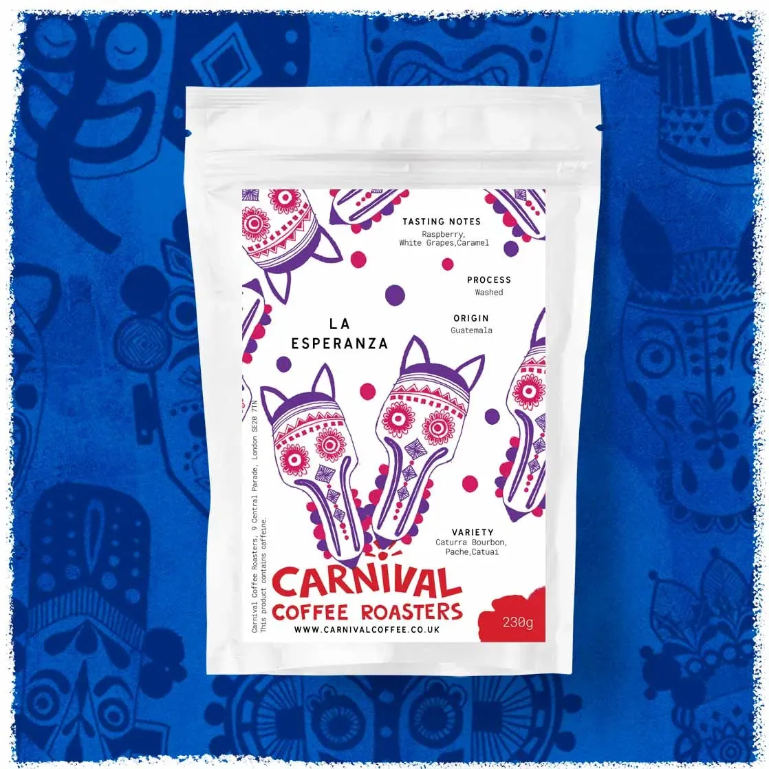 filter - la esperanza, guatemala - raspberry, white grapes, caramel coffee by carnival coffee roasters