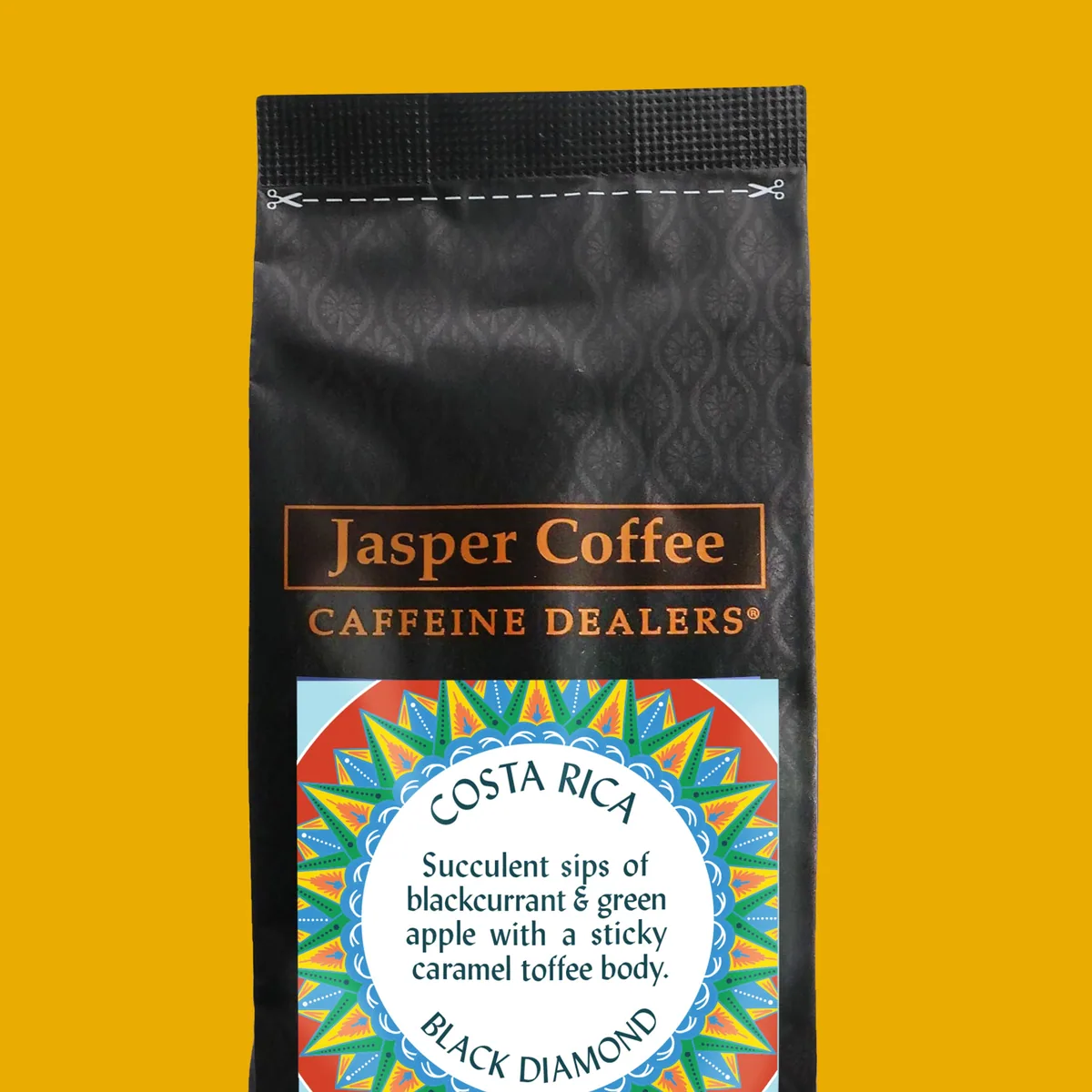 costa rica las lajas black diamond coffee by jasper coffee - roaster