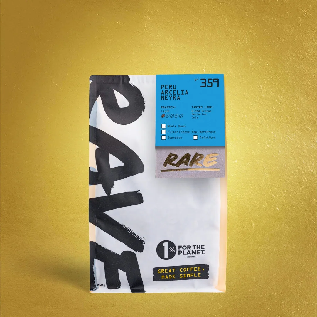 peru arcelia neyra nº 359 coffee by rave coffee