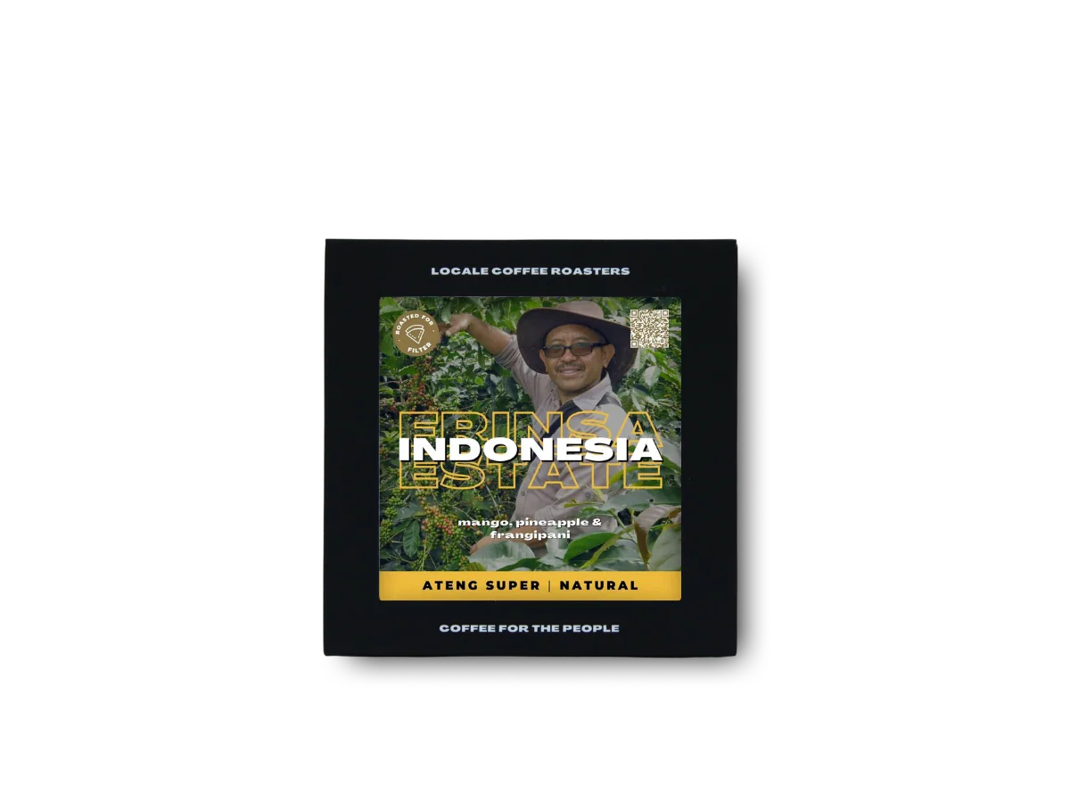 frinsa estate: indonesia coffee by locale coffee roasters wa