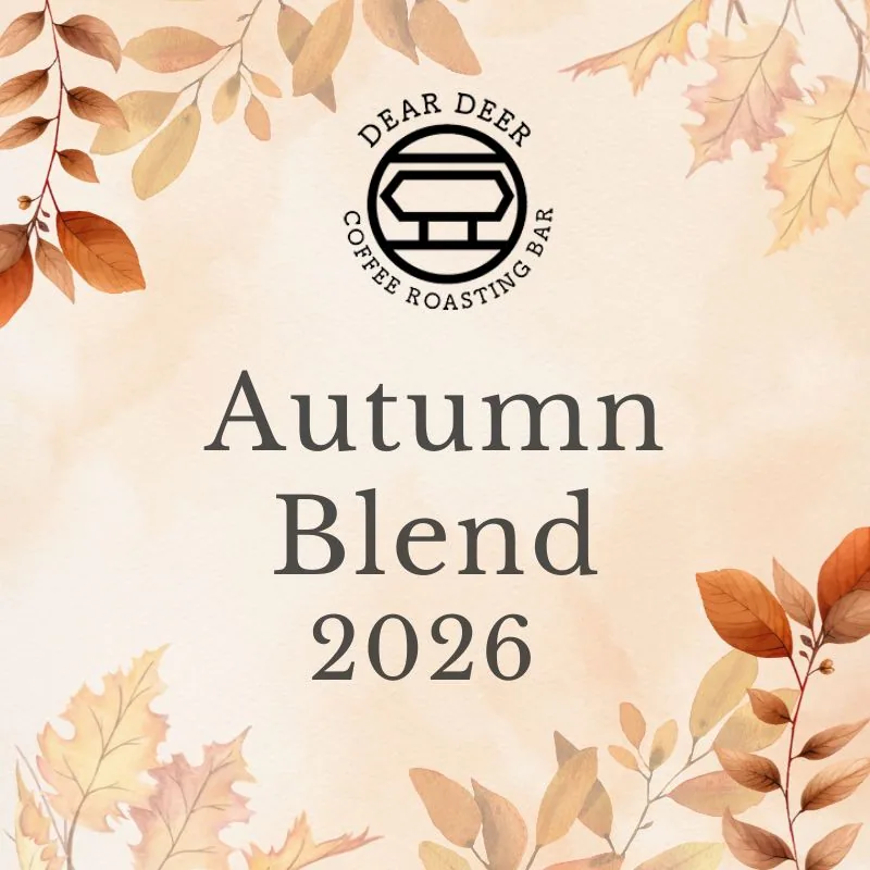 【limited edition】dear deer autumn blend 2026 - ethiopia + peru + nicaragua coffee by dear deer coffee roasting bar newmarket