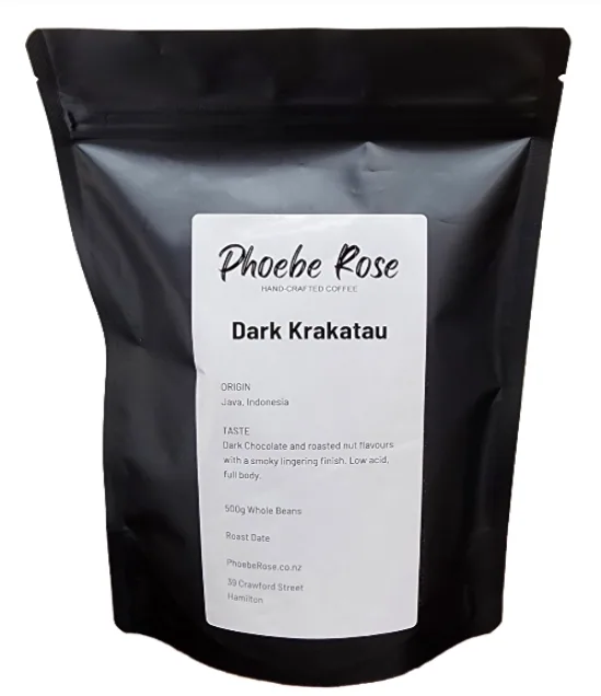 dark krakatau single origin - indonesia coffee by phoebe rose coffee roaster