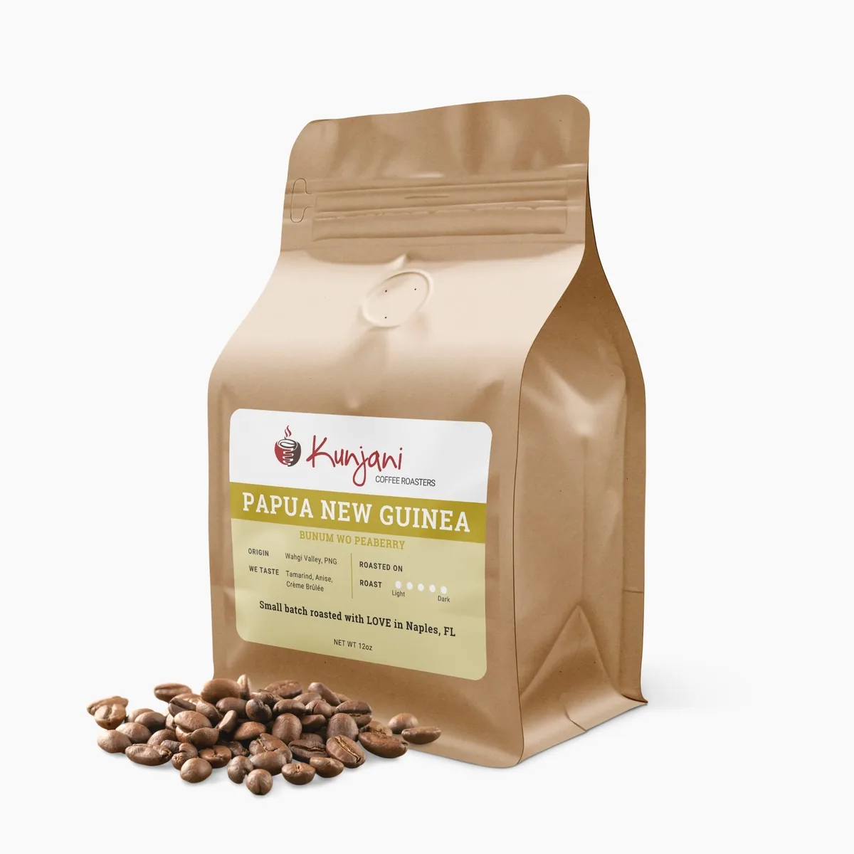 papua new guinea bunum wo coffee by kunjani craft coffee & gallery
