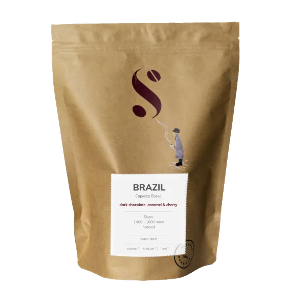 brazil (capecca bossa, natural) 'scuro' 🇮🇹 style coffee by salford roasters