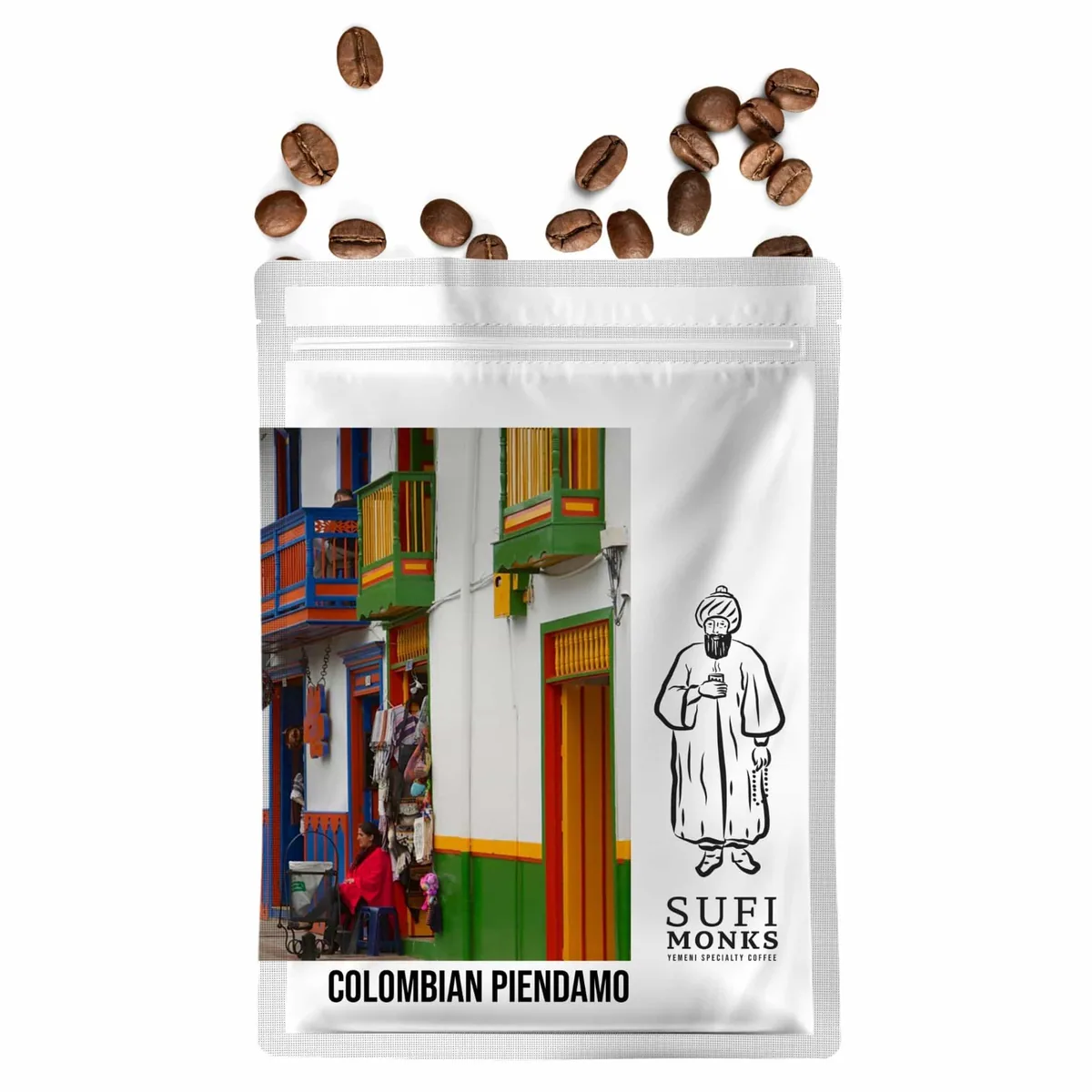 colombia piendamo coffee - colombia coffee by sufi monks