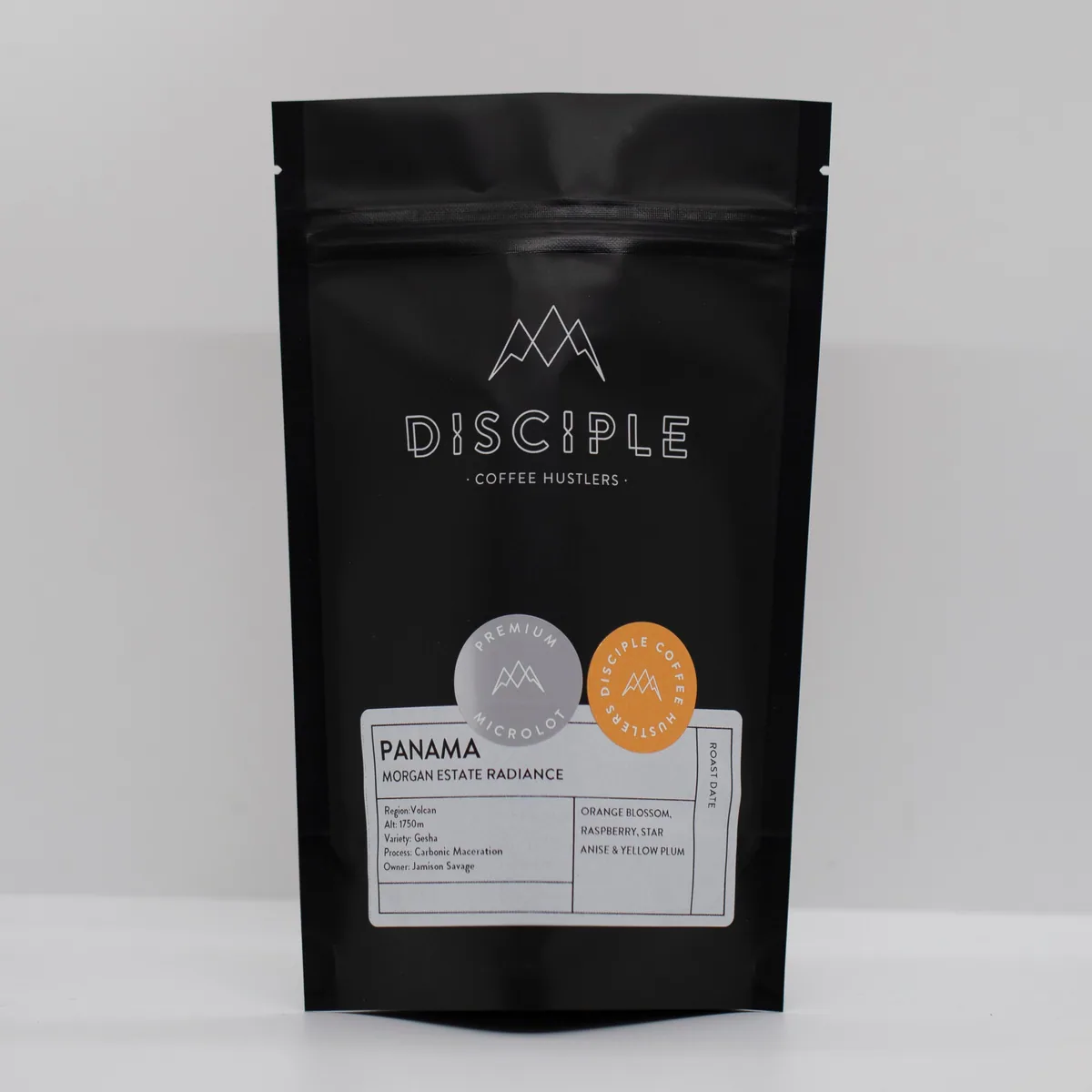 panama - morgan estate radiance/ carbonic maceration coffee by disciple roasters