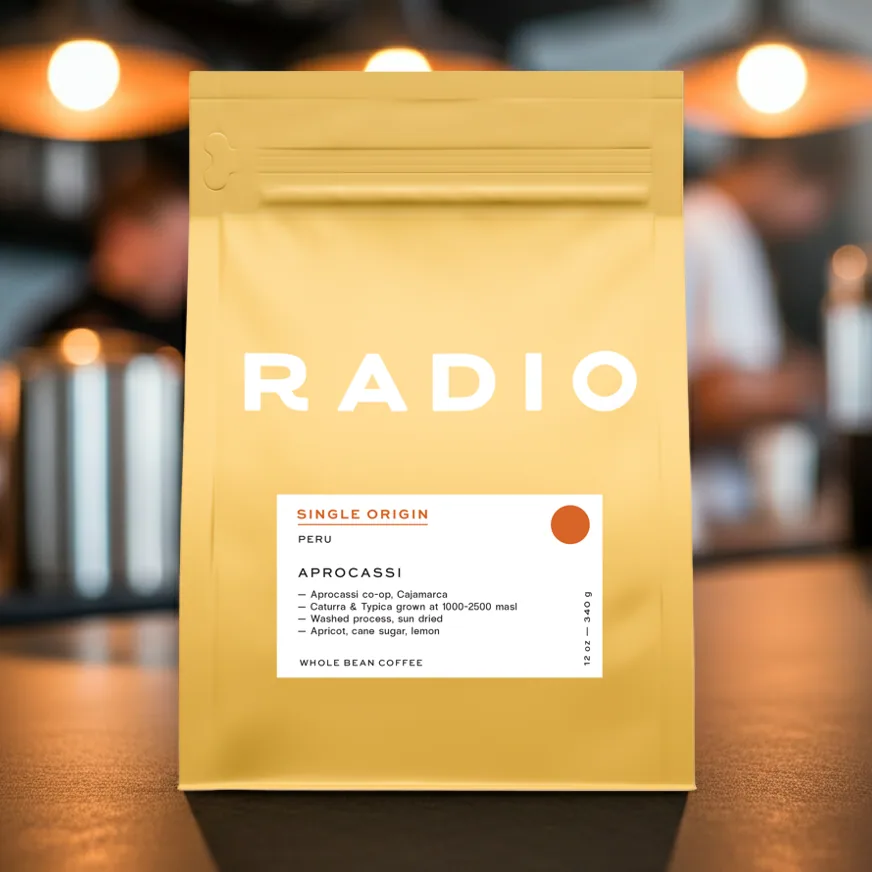 peru: aprocassi coffee by radio roasters coffee