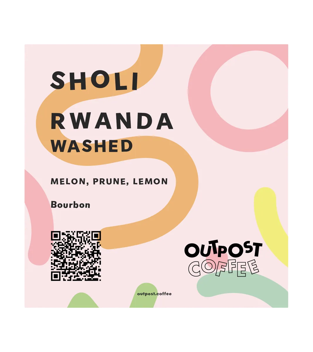sholi, washed, rwanda coffee by outpost coffee roasters