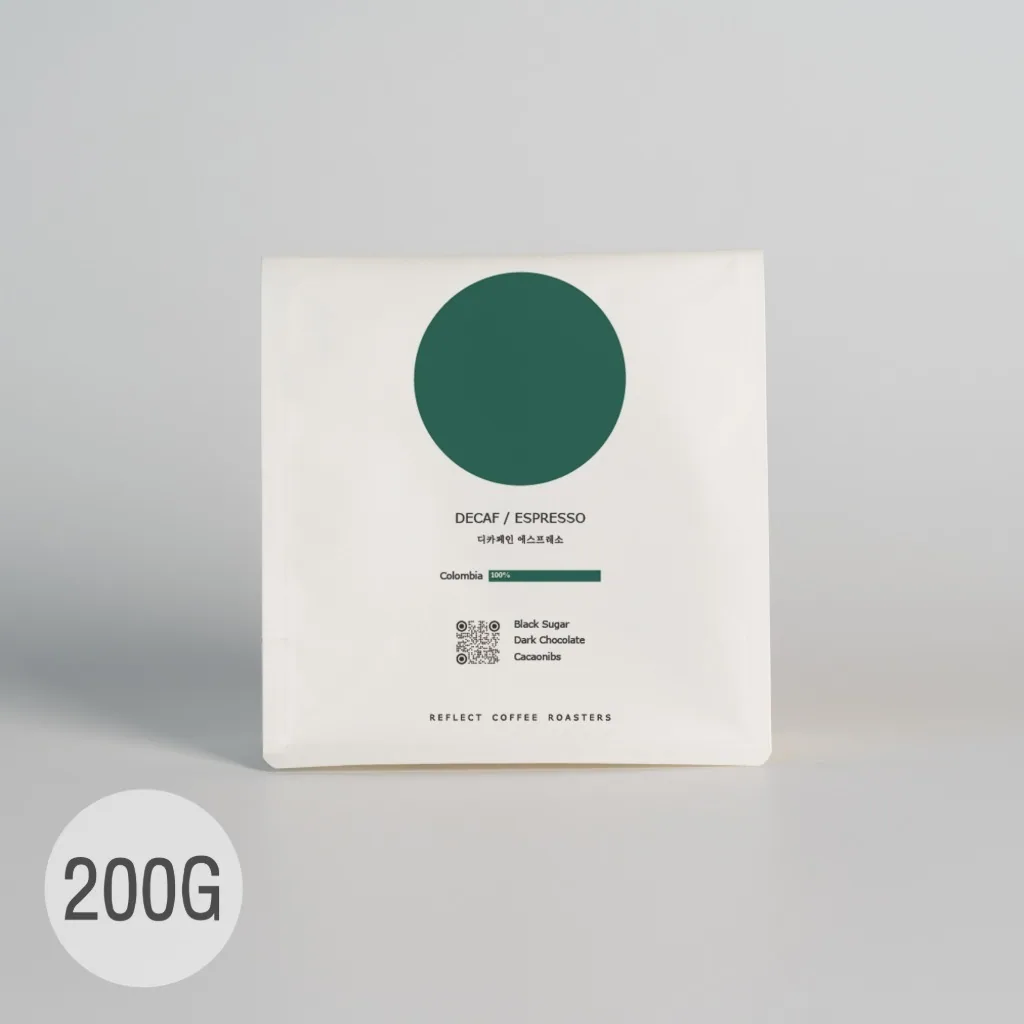 리플렉트커피 디카페인 에스프레소 - colombia coffee by reflect coffee roasters