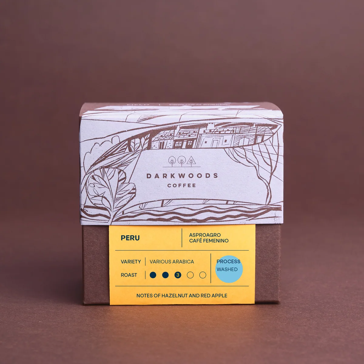 peru asproagro (washed) coffee by dark woods coffee ltd
