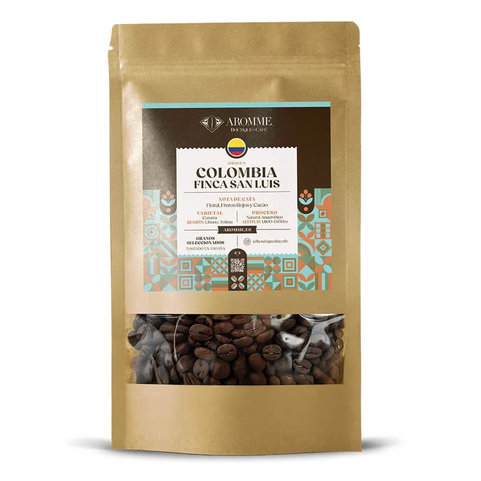 colombia – finca san luis coffee by aromme boutique du café
