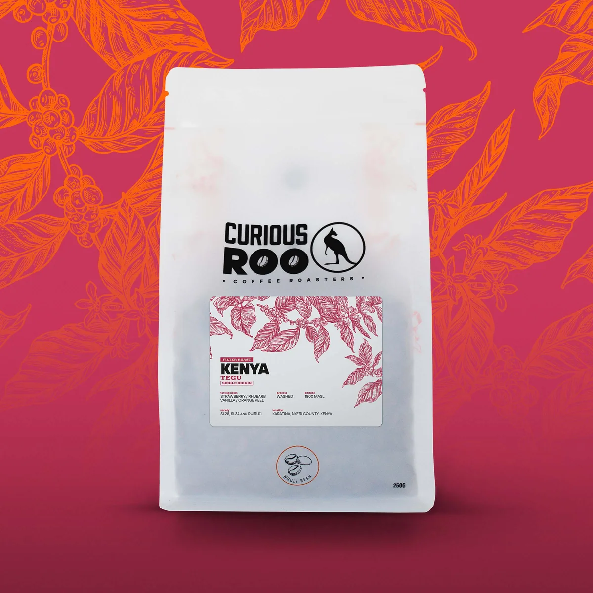 kenya - tegu coffee by curious roo coffee roasters