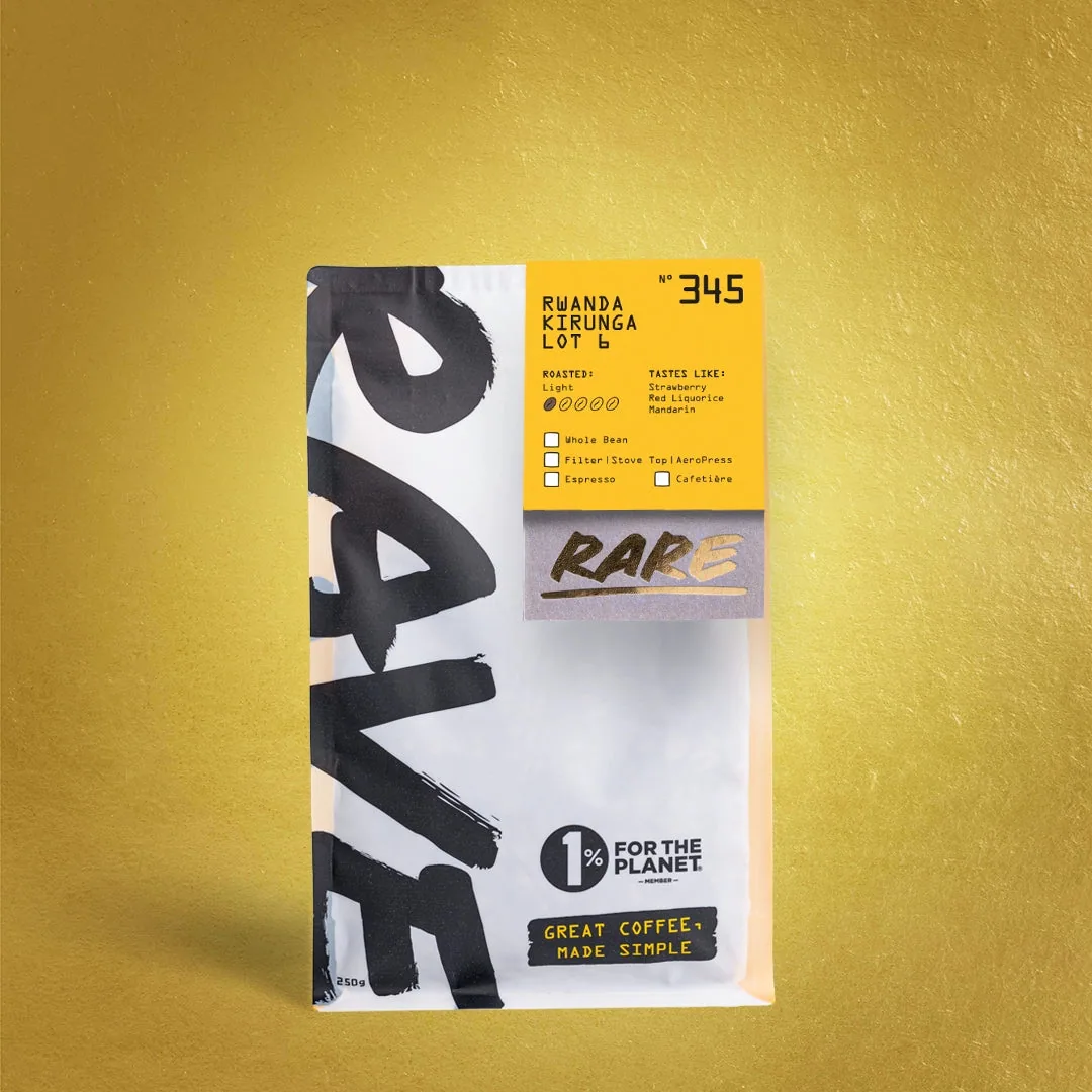 rwanda kirunga lot 6 nº 345 coffee by rave coffee