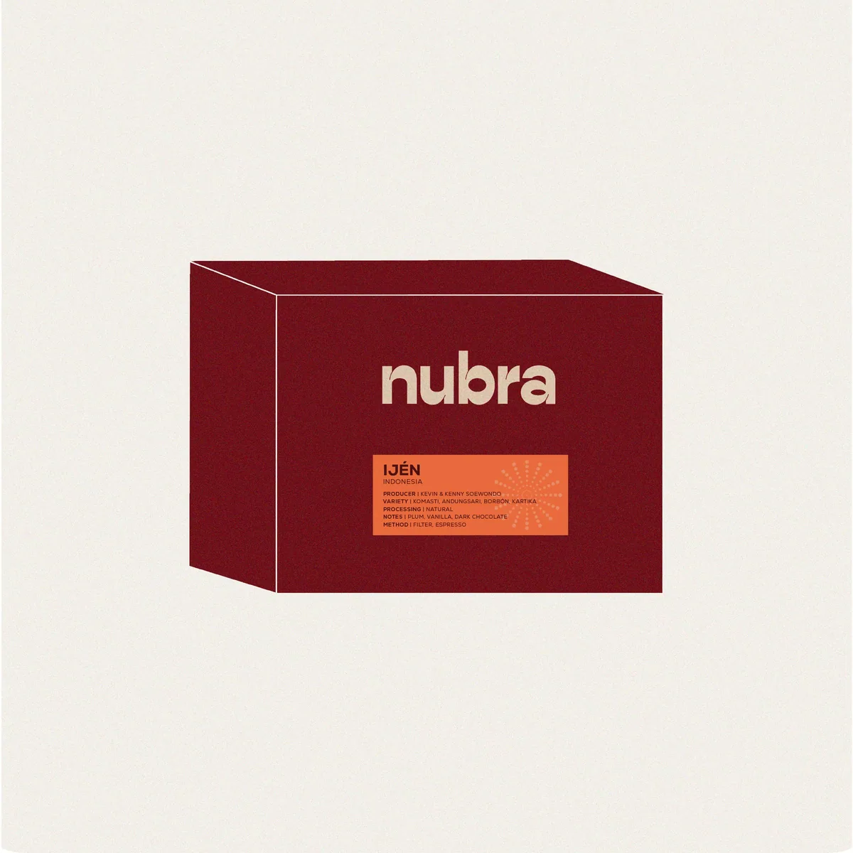 indonesia ijen - natural coffee by nubra coffee shop