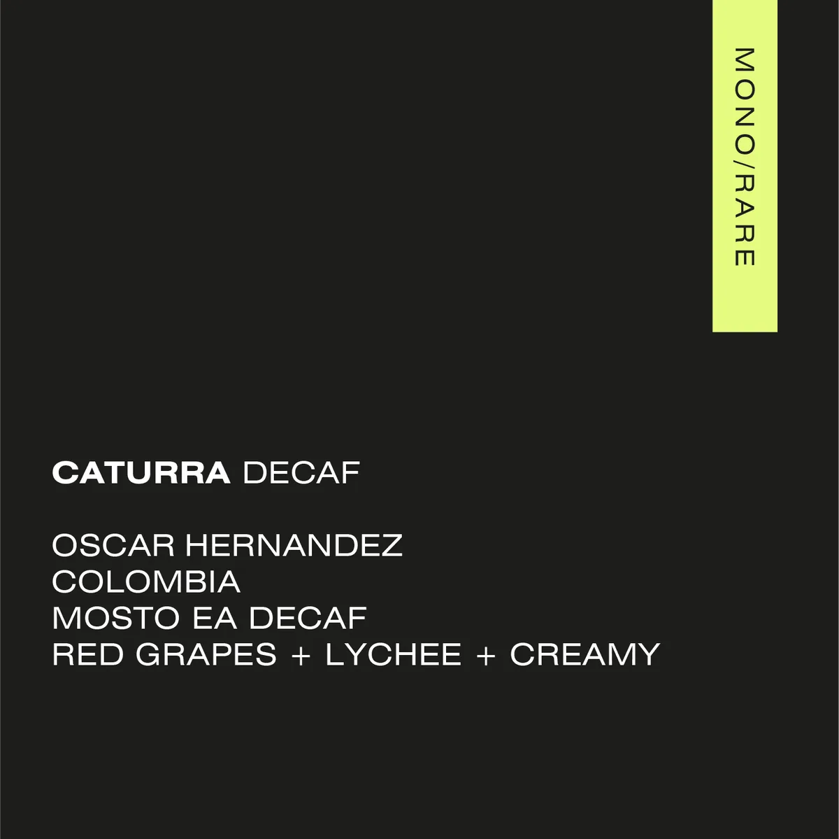 caturra decaf colombia – nogales - colombia coffee by a matter of concrete
