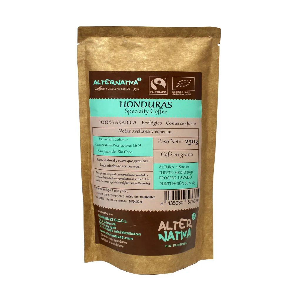 café de honduras coaquil bio 250 g coffee by alternativa3
