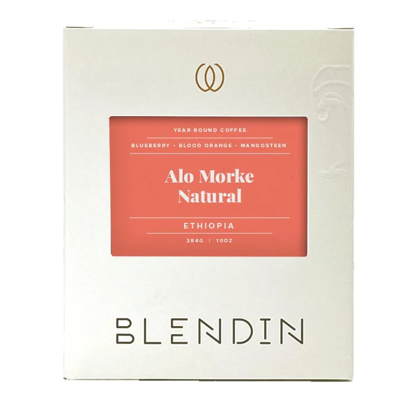 alo morke natural - ethiopia coffee by blendin coffee club