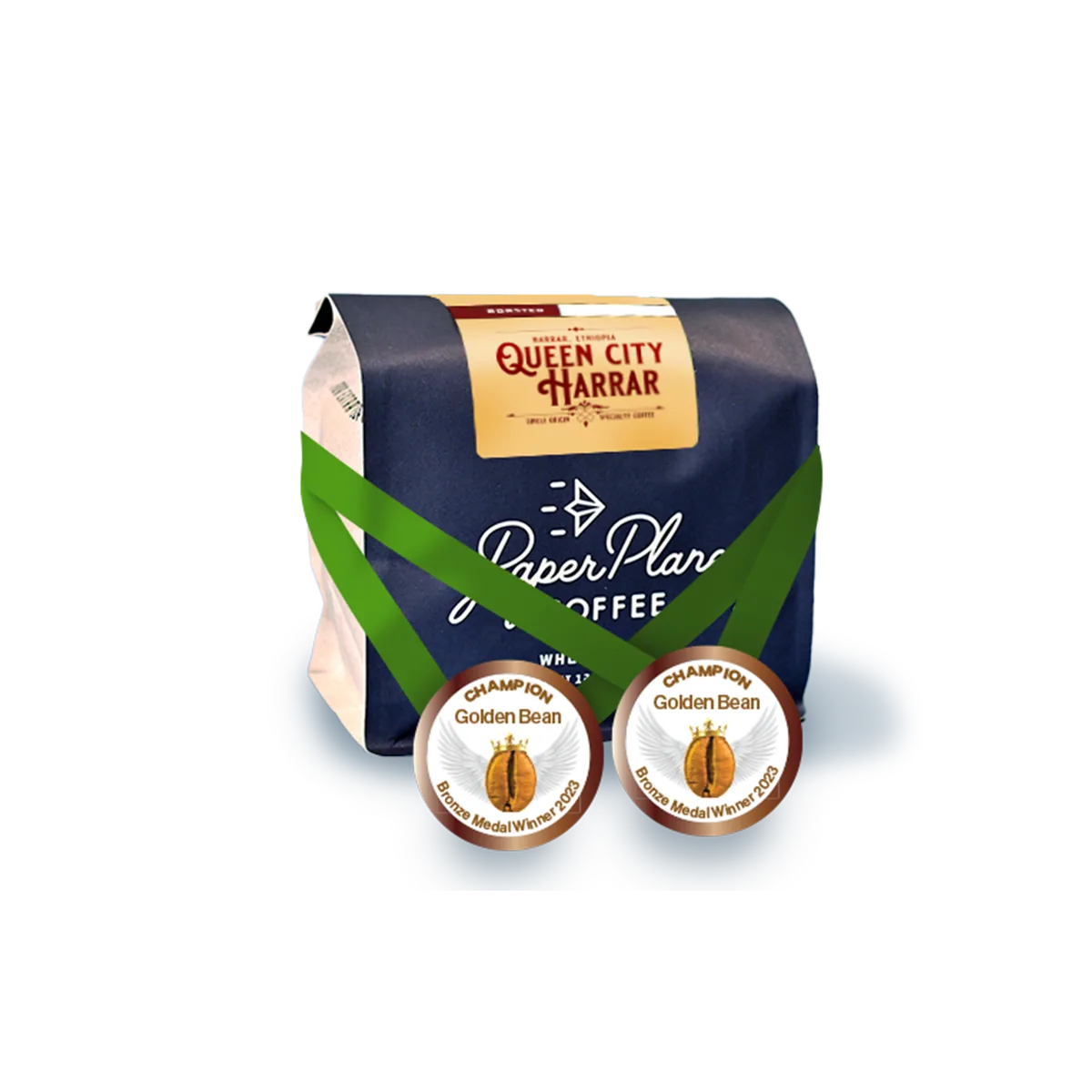 queen city harrar, natural ethiopian coffee by paper plane coffee co.