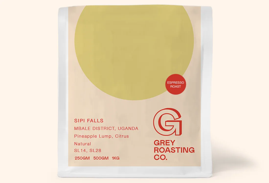 sipi falls, uganda - natural | espresso roast - uganda coffee by grey roasting co | the tasting room