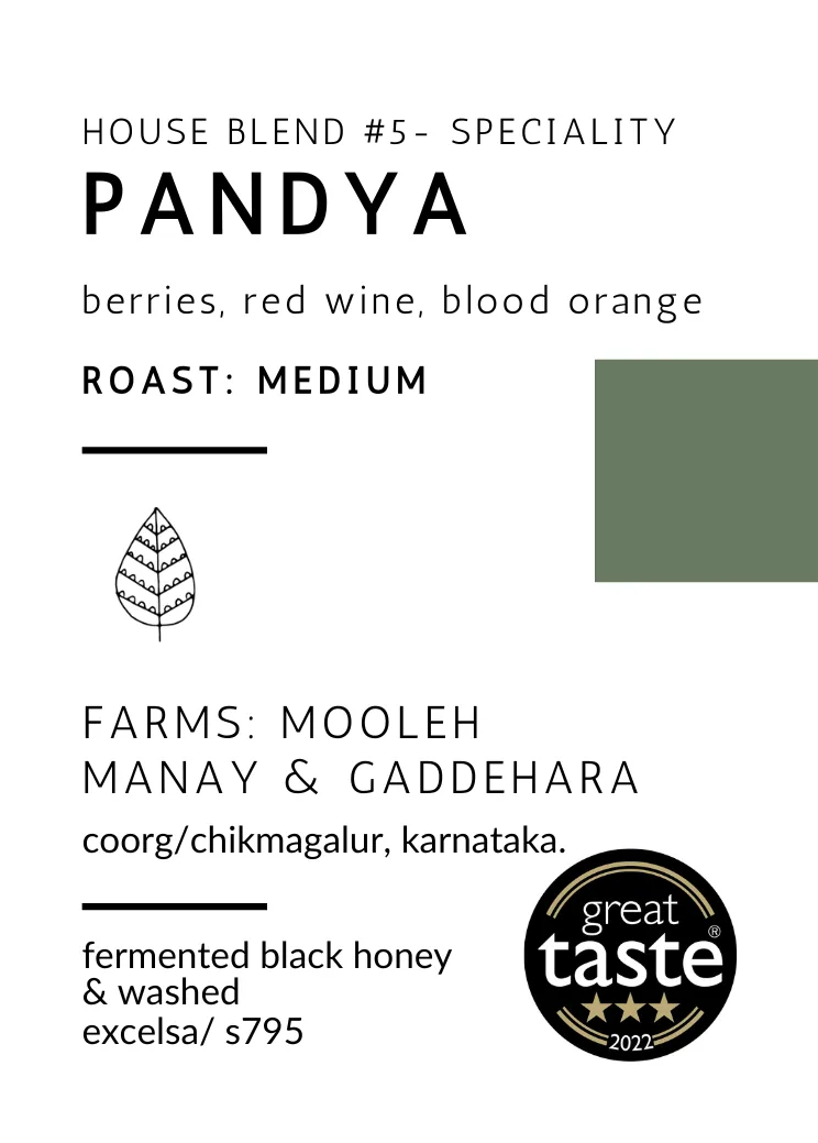 pandya coffee by filtr by coromandel coast