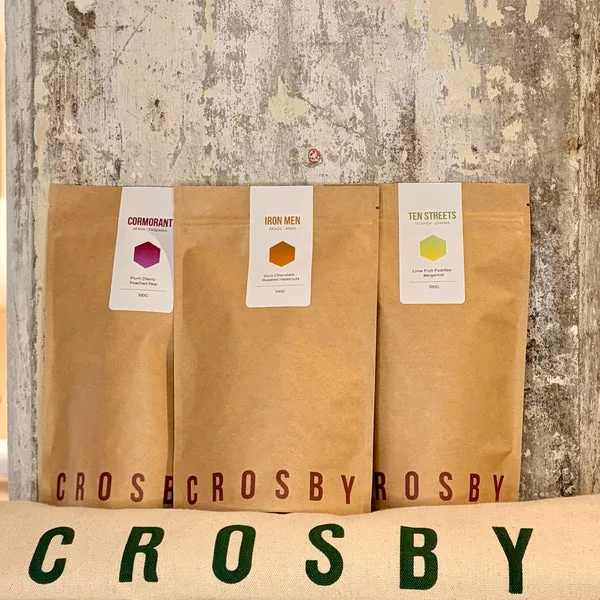 blend sample box coffee by crosby coffee oxford road