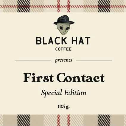 first contact - special filter, yeast fermentation, colombia coffee by black hat coffee - specialty espresso bar