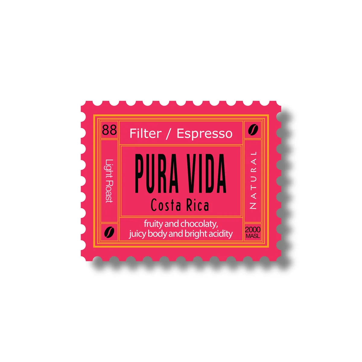 pura vida costa rica 40g coffee by la sosta specialty coffee