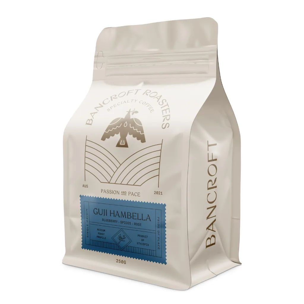 ethiopia guji hambella coffee by bancroft roasters bardon