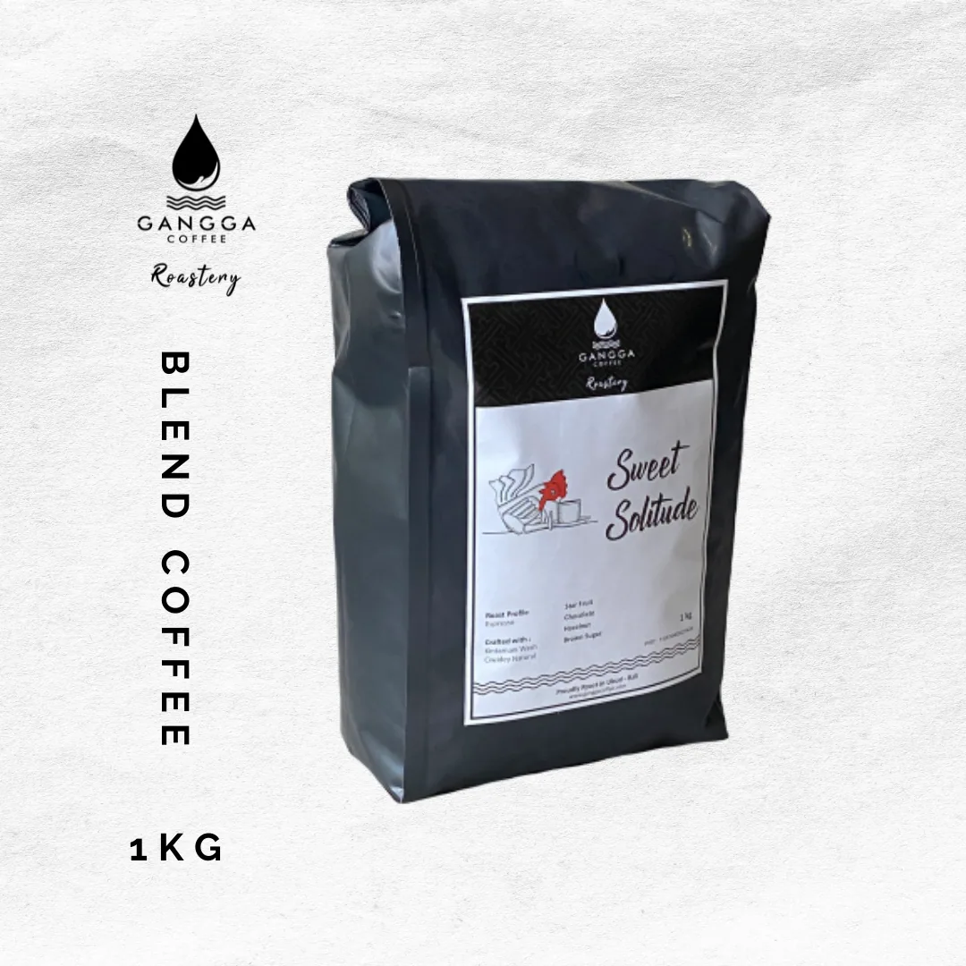 sweet solitude espresso blend - indonesia coffee by gangga roastery - bali coffee roaster