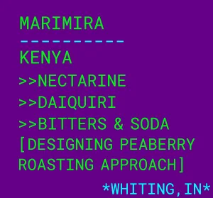 marimira - kenya coffee by botz coffee