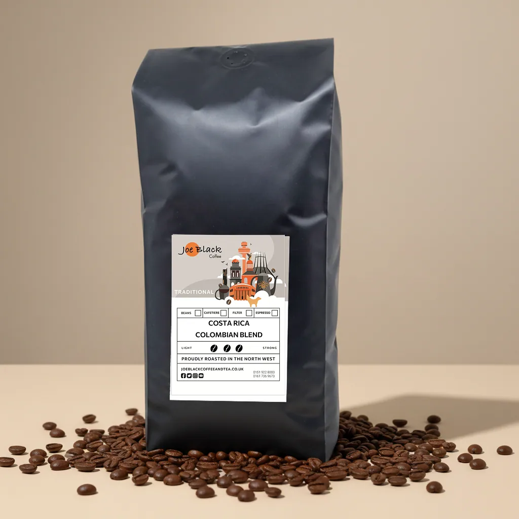 costa rica colombian blend coffee by joe black coffee roasters
