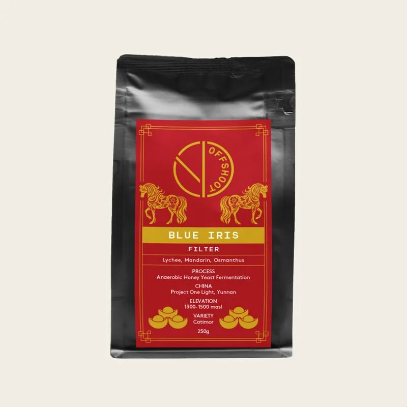 blue iris *rare* - kenya + yunnan coffee by offshoot coffee