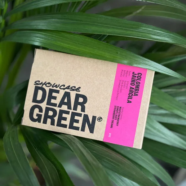 colombia - jairo arcila - strawberry co-ferment - showcase #05 coffee by dear green coffee roasters