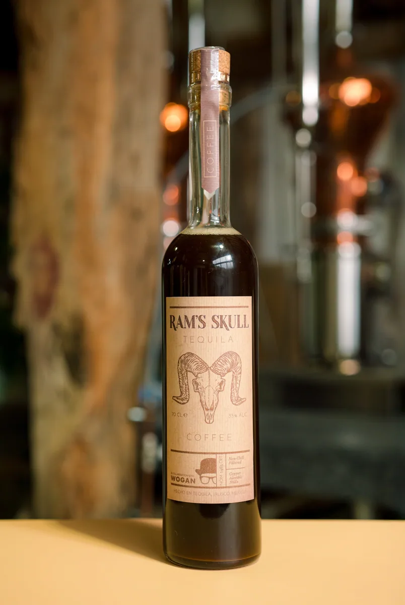 rams skull x wogan coffee tequila coffee by wogan coffee